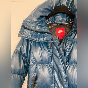 Nike down jacket, size S